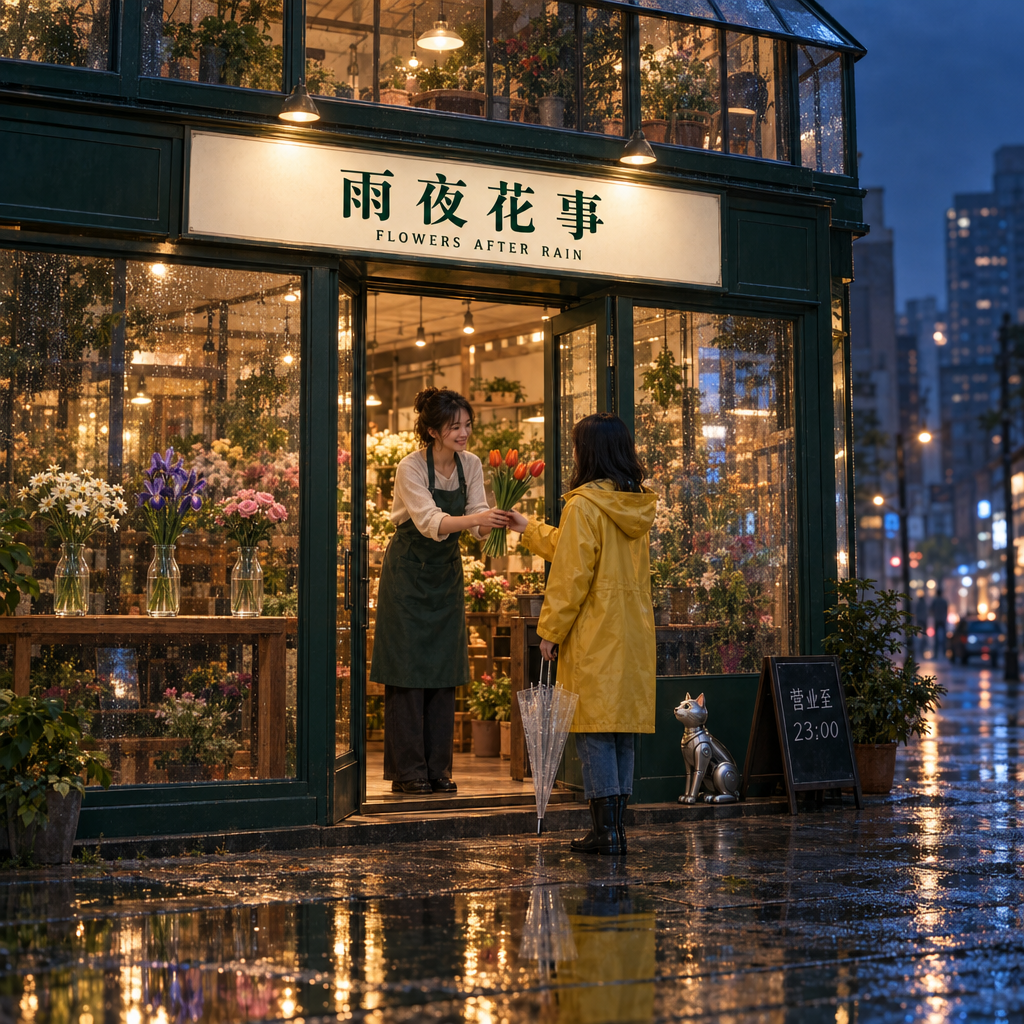 花店 · GPT Image2.5 Flare